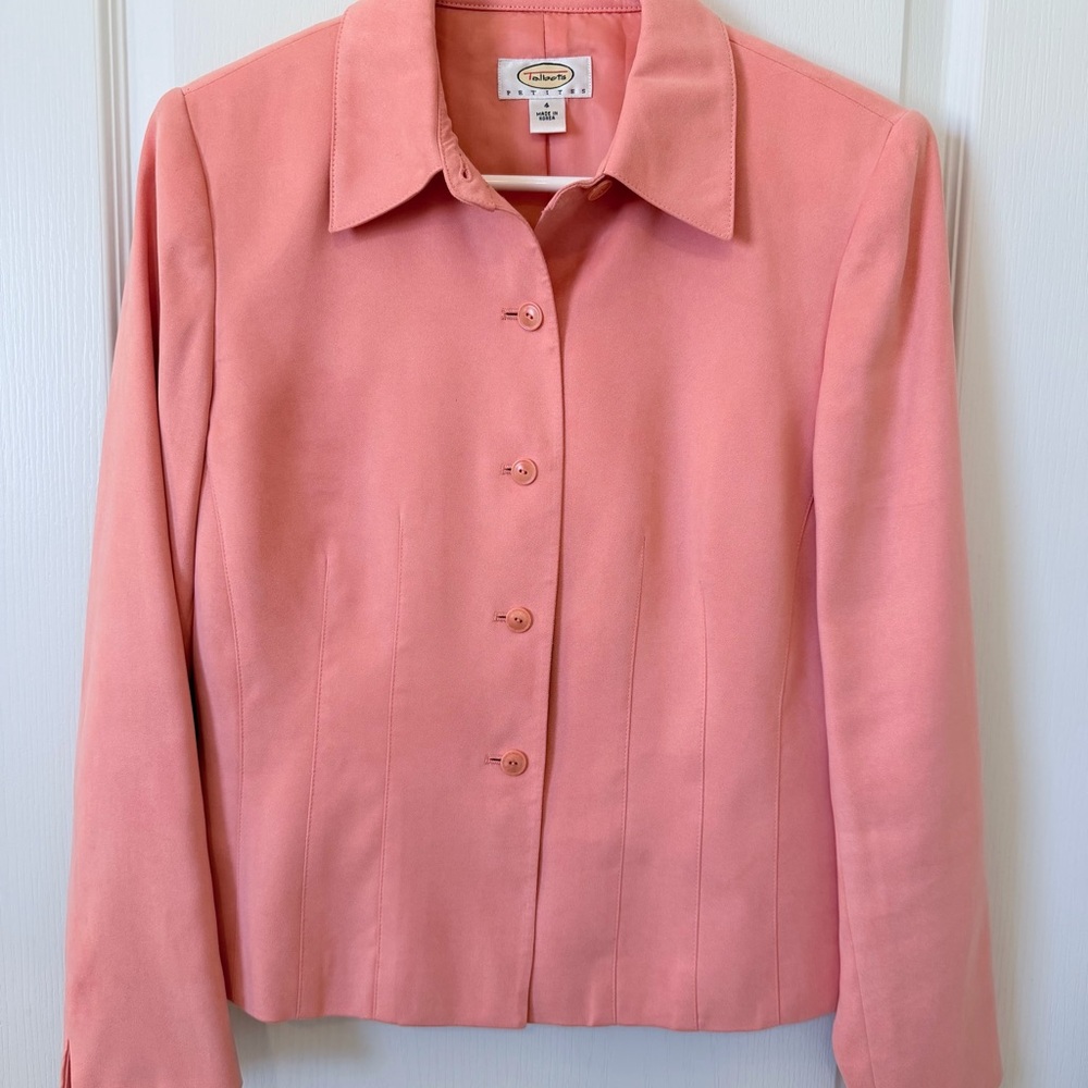 Talbots Coral Jacket/Blazer Sz. 4P